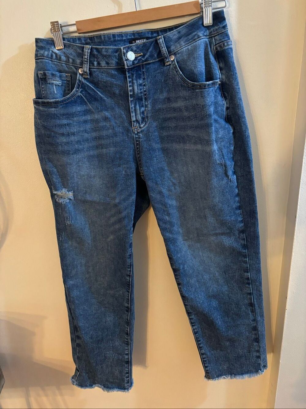 Flamingals Cropped Jeans
